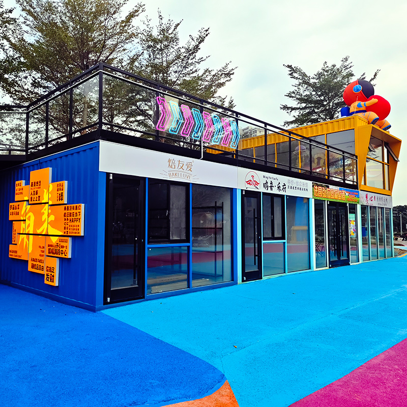 Prefab Easy Assemble Compound Design Mobile Economic Prefabricated Modular Welding Container Shop
