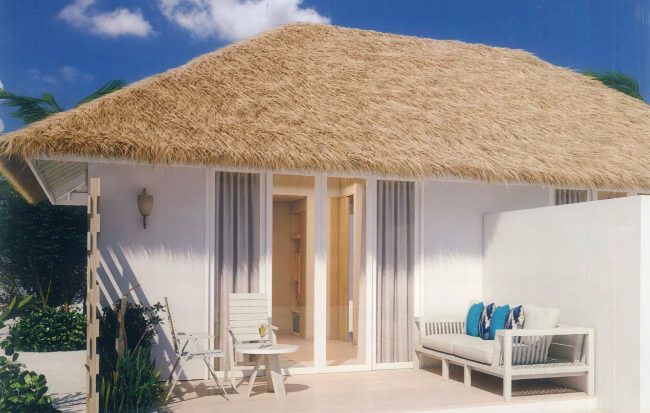 Low Cost and Fast Assembly Light Steel Structure Prefabricated Luxury Villa WPC Home Decor