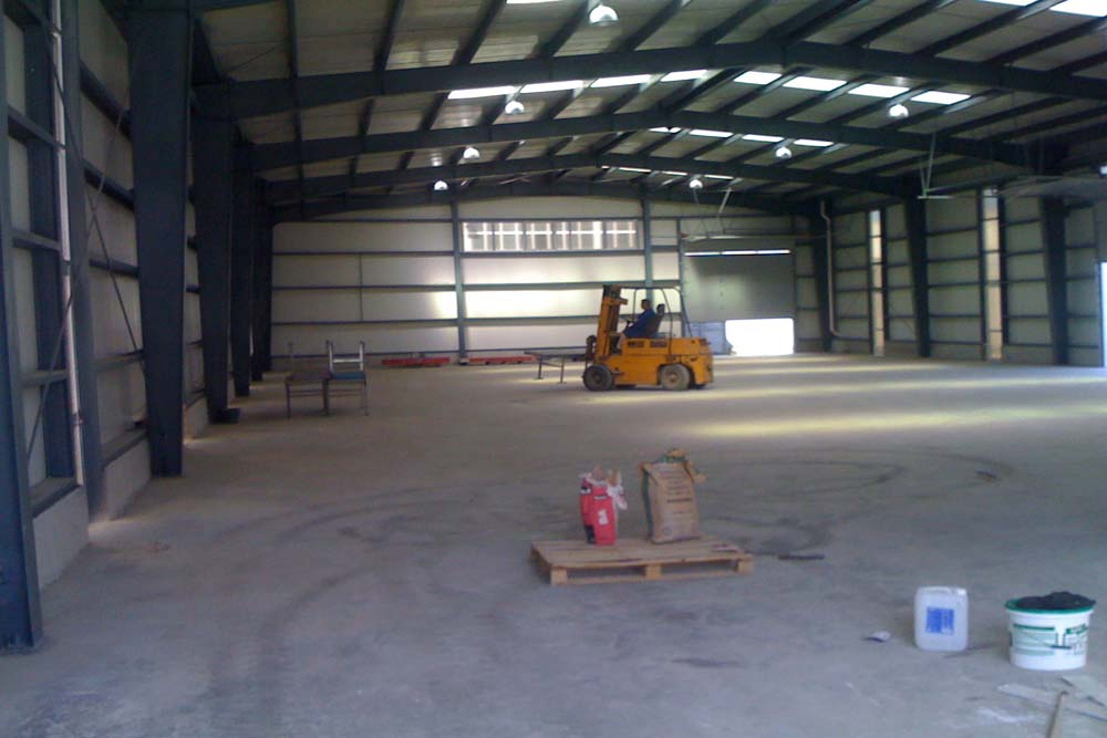 Prefabricated Galvanized Steel Framed Structure Building Workshop