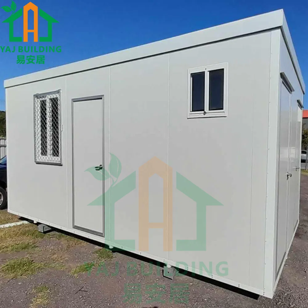 Custom Prefab Houses Portable Site Office Outdoor Home Flat Granny Tiny Living Container Home