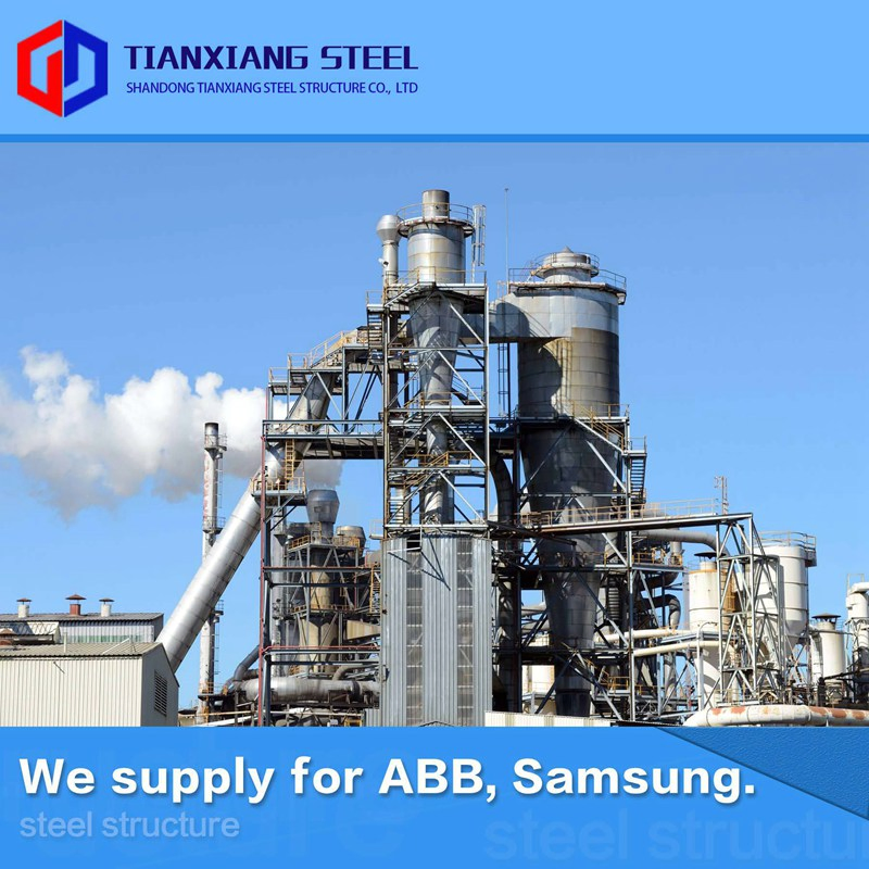 Q355 Custom Industrial Prefabricated Pre Engineered Metal Structural Steel Frame Structure Construction Prefab Warehouse Workshop Factory Storage Building