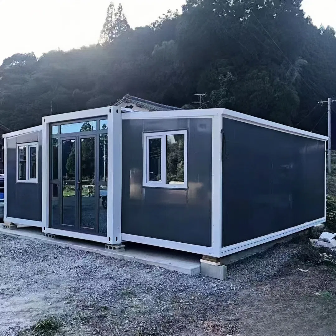 20FT/40FT Modern Mini Modular Cheap Mobile Expandable Prefab House Luxury Living Prefabricated Building Foldable Flat Pack Container Homes