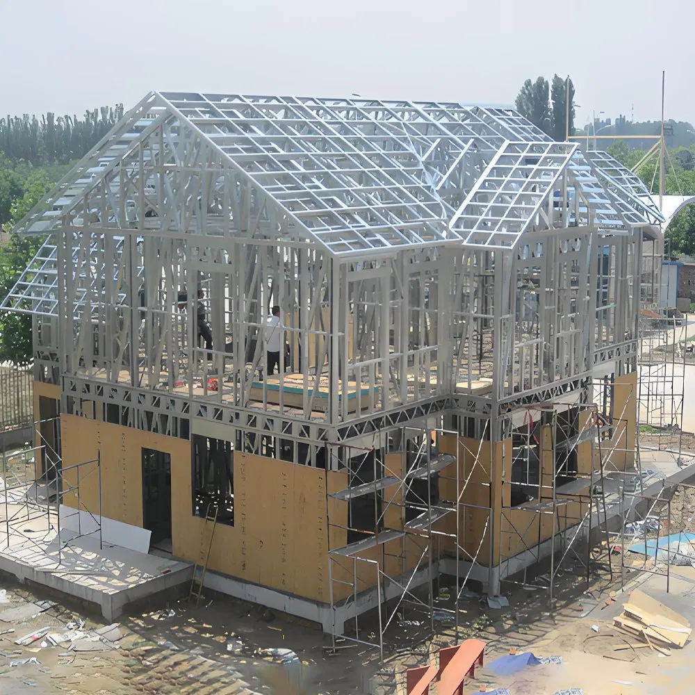 Pre-Engineered Multi-Story Steel Structure Commercial Prefabricated Office Buildings Durable Container Material for Apartments