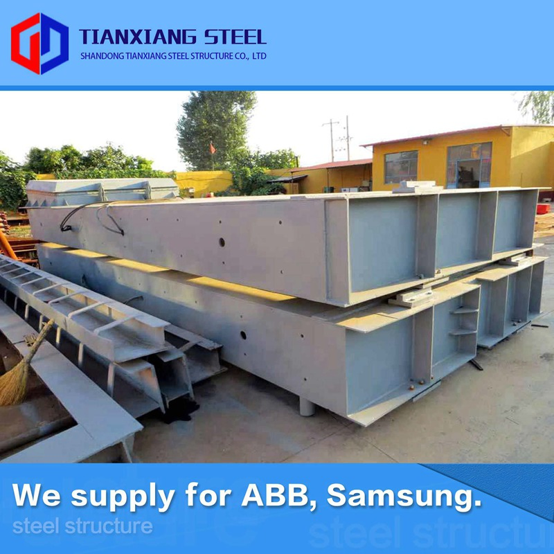 Q355b Tapered Section Steel Roof Truss Prefab Steel Workshop Building