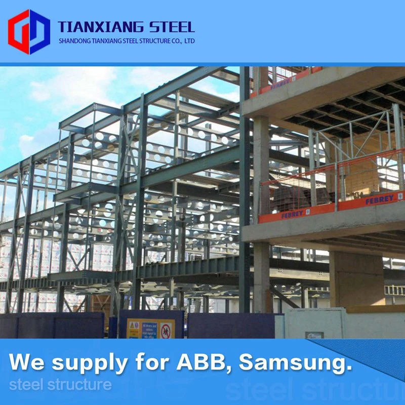 Q355 Custom Industrial Prefabricated Pre Engineered Metal Structural Steel Frame Structure Construction Prefab Warehouse Workshop Factory Storage Building