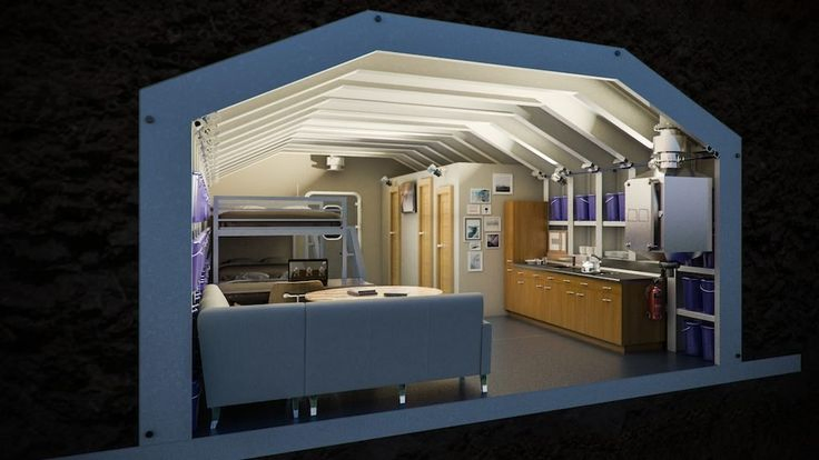 Emergency Refuge Prevents Disasters Backyard Underground Bunker Armored Shelter