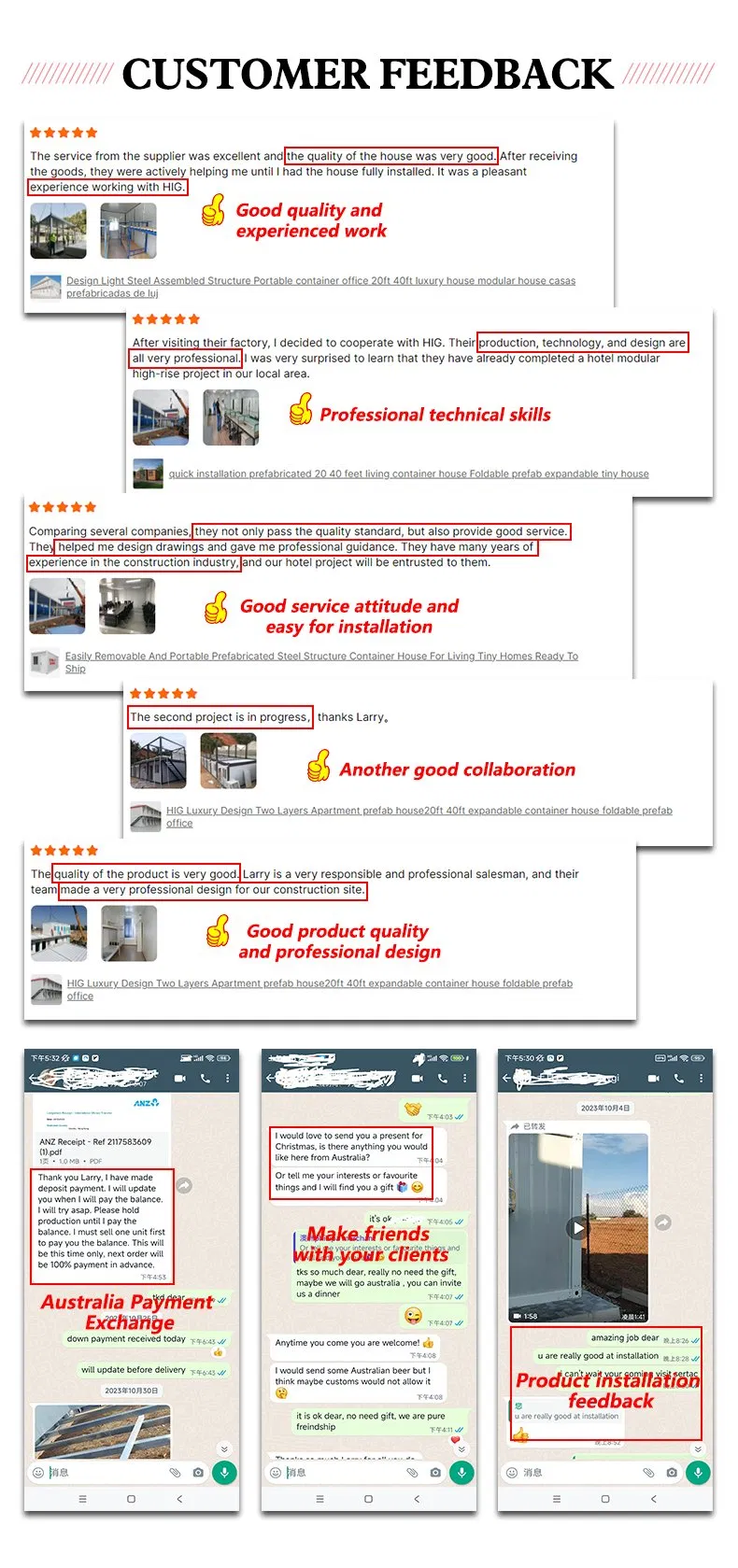 Technical Specs View