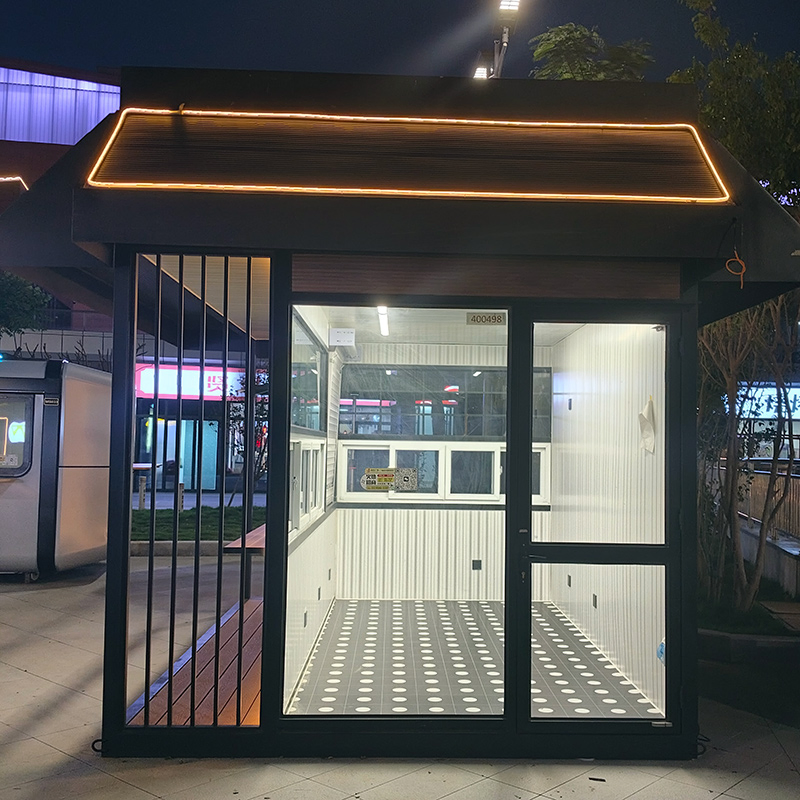 Prefab Mobile Portable Outdoor Coffee Restaurant Snack House Folding Expandable Container Shop