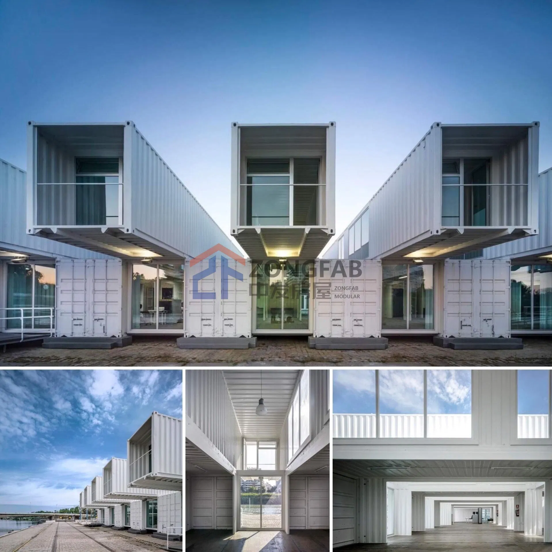 Portable Flat Pack Mobile Fast Food Cafe Shipping Container Shop Shipping Container