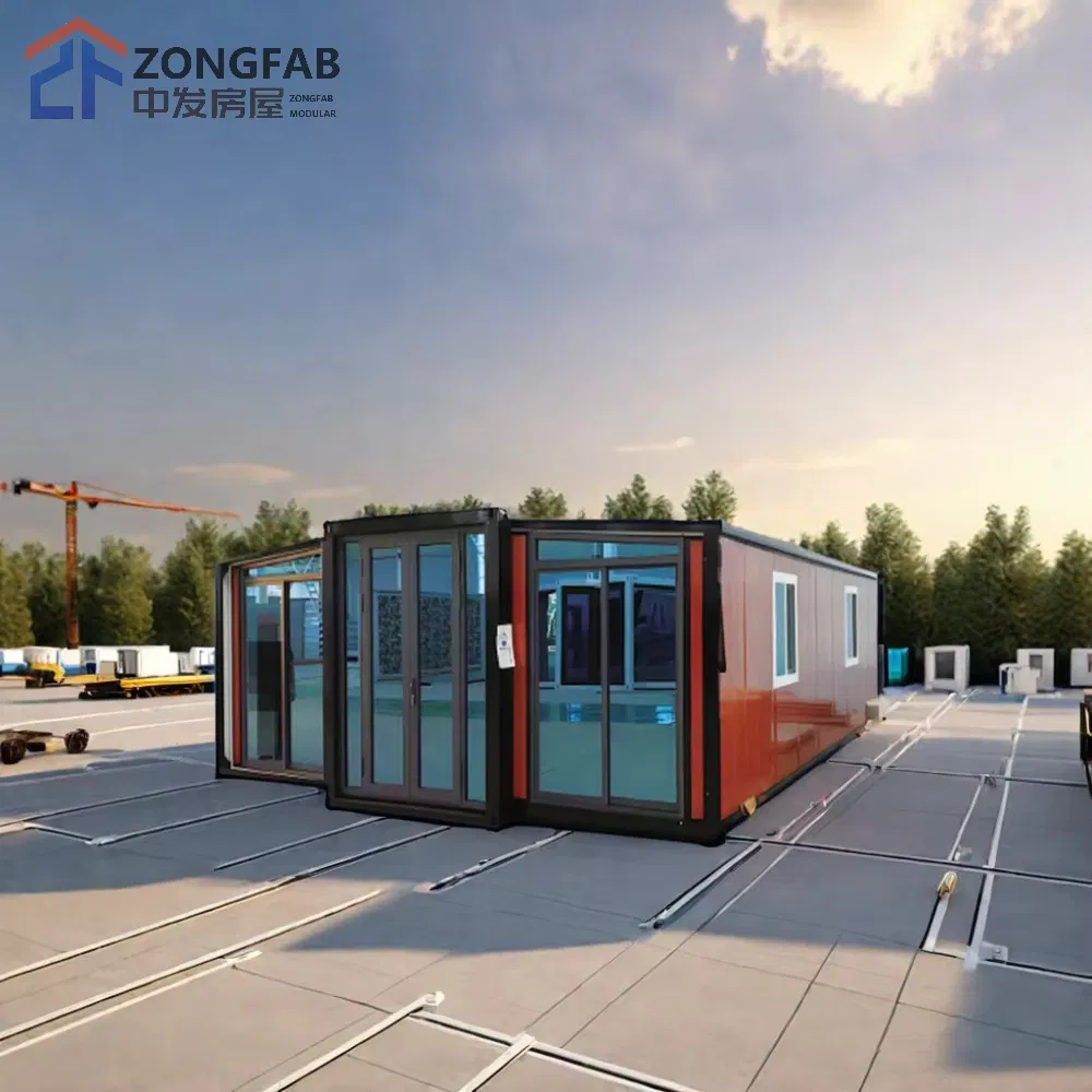 High Quality Fast Build Steel Frame 3 in 1 Modular Modular House Steel Container Prefab Prefabricated Villa Home