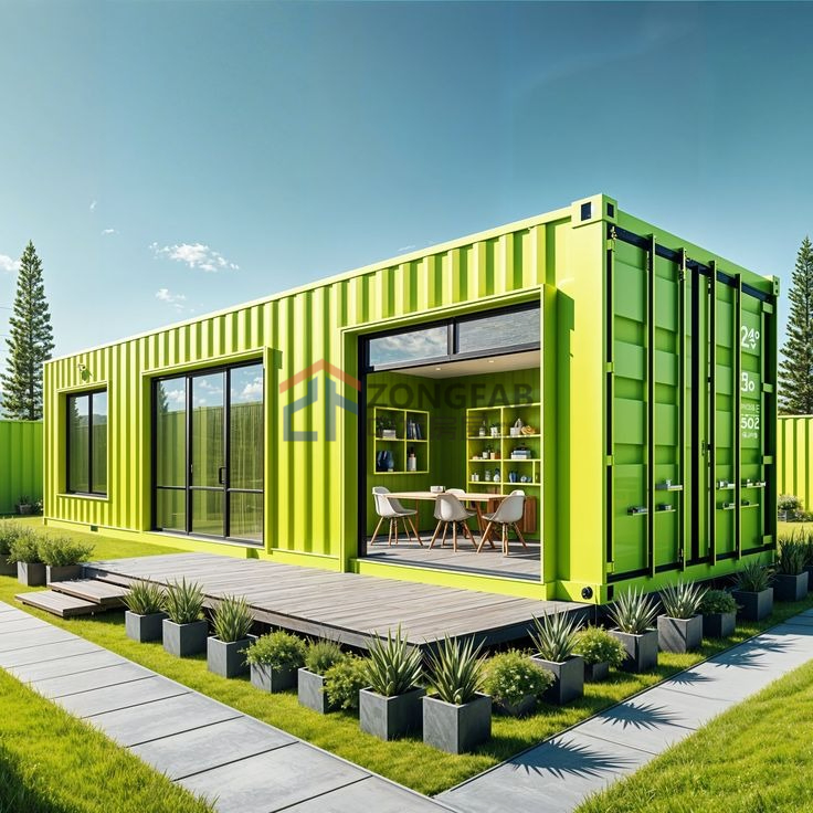 Portable Flat Pack Mobile Fast Food Cafe Shipping Container Shop Shipping Container