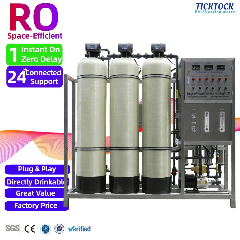 Construction &amp; Mining Camps Brackish Water RO System (BWRO) Mobile RO Unit Community Supply