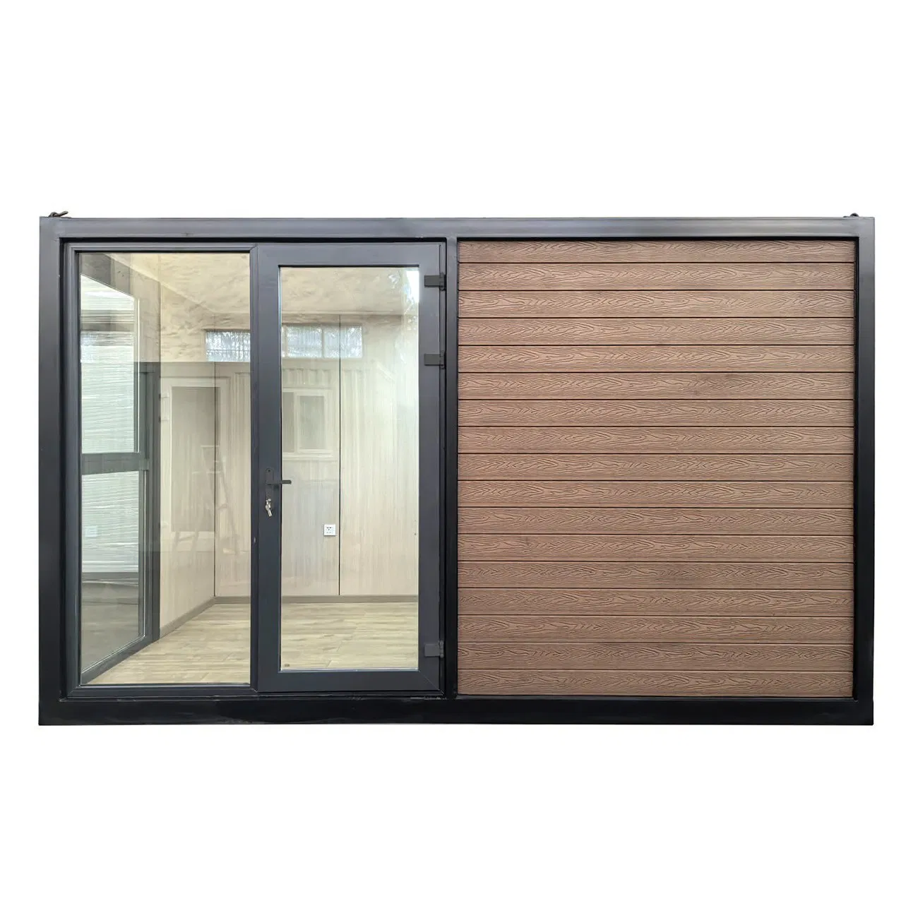 Durable Container Home Portable Office with Shower and Sofa Bed