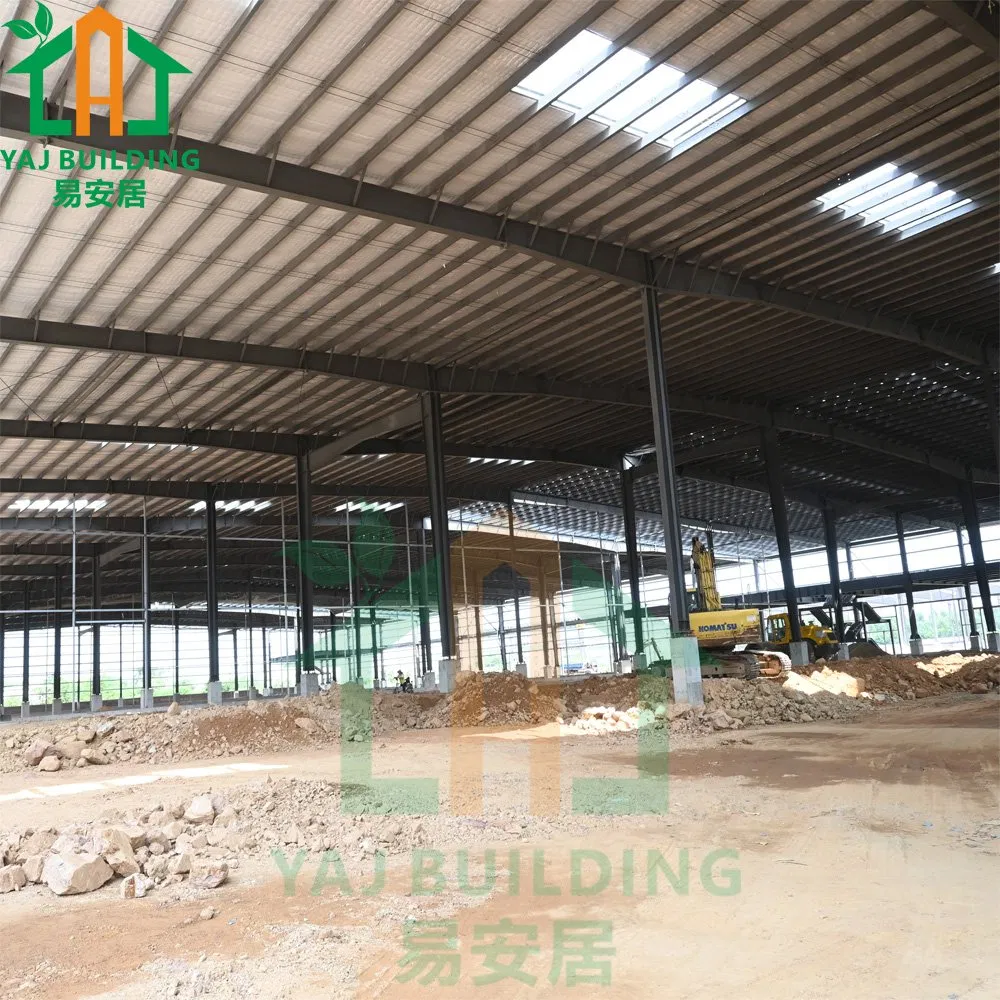 Prefab Warehouse Factory Workshop OEM ODM Building Metal Chicken Farm Building School Steel Structure House