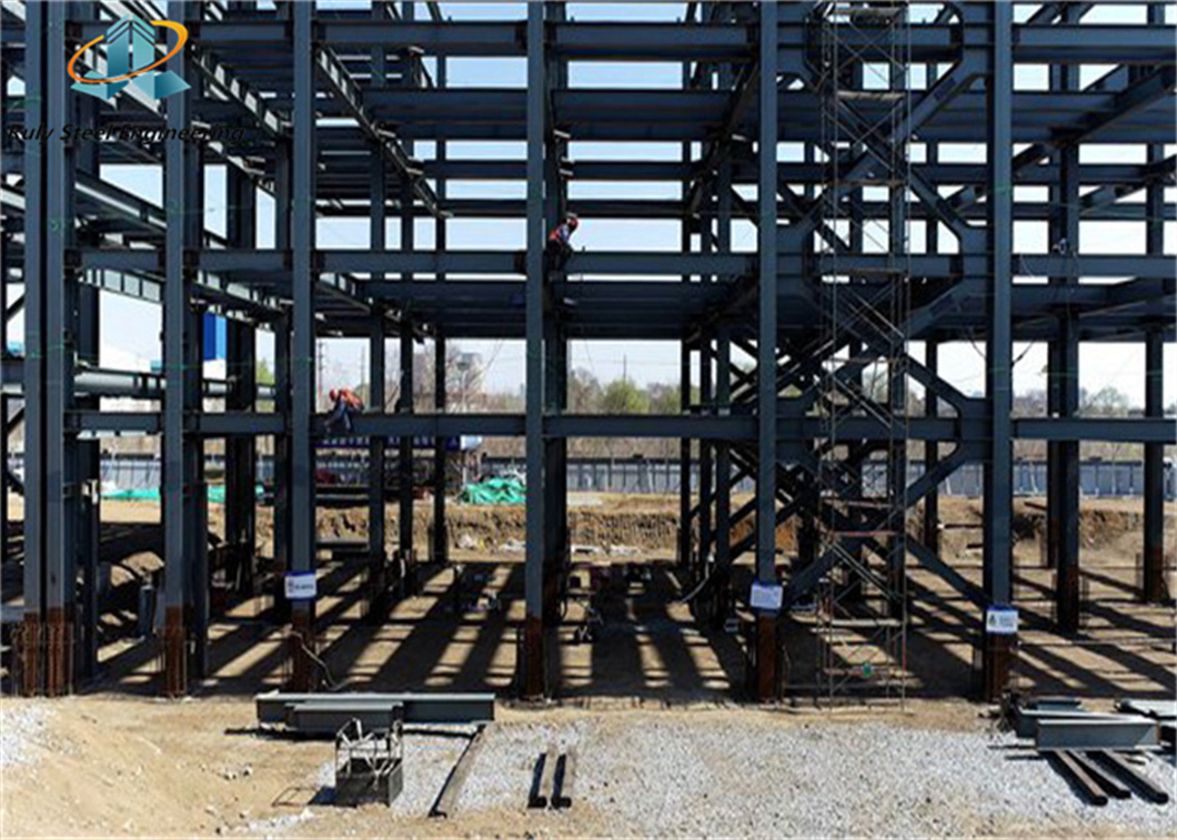 Prefabricated Steel Structure Metal Commercial Multi-Storey Construction Building for Prefab Office Block/Shopping Mall/Hospital/Hotel/Apartment/School