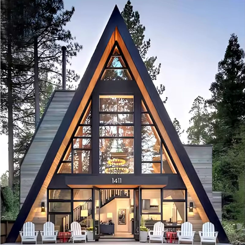 Quick Installation of Light Steel Prefabricated House Steel Structure House Luxury Villa