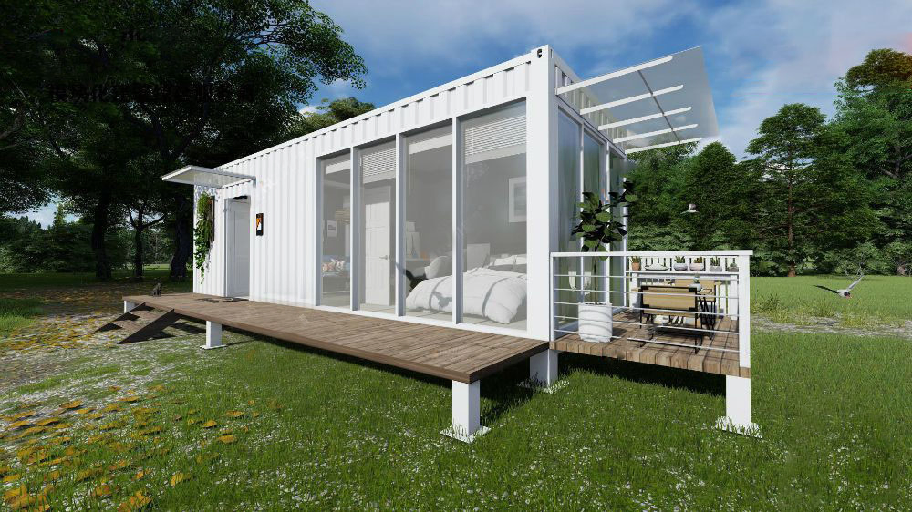 Quick Build Luxury Building Modular/Container/ Prefabricated Steel Structure Building Villa