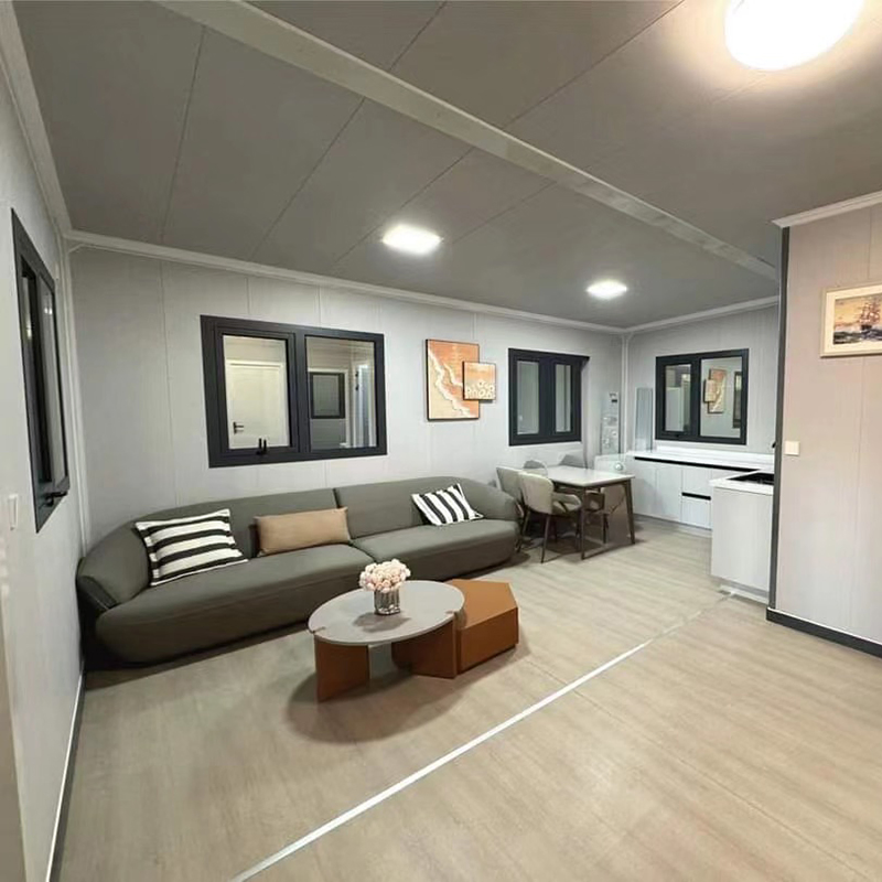 Galvanized Steel Frame Hot Insulation Foldable Prefab House Modular Homes