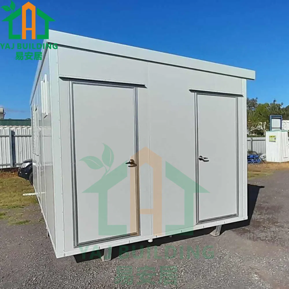 Custom Prefab Houses Portable Site Office Outdoor Home Flat Granny Tiny Living Container Home