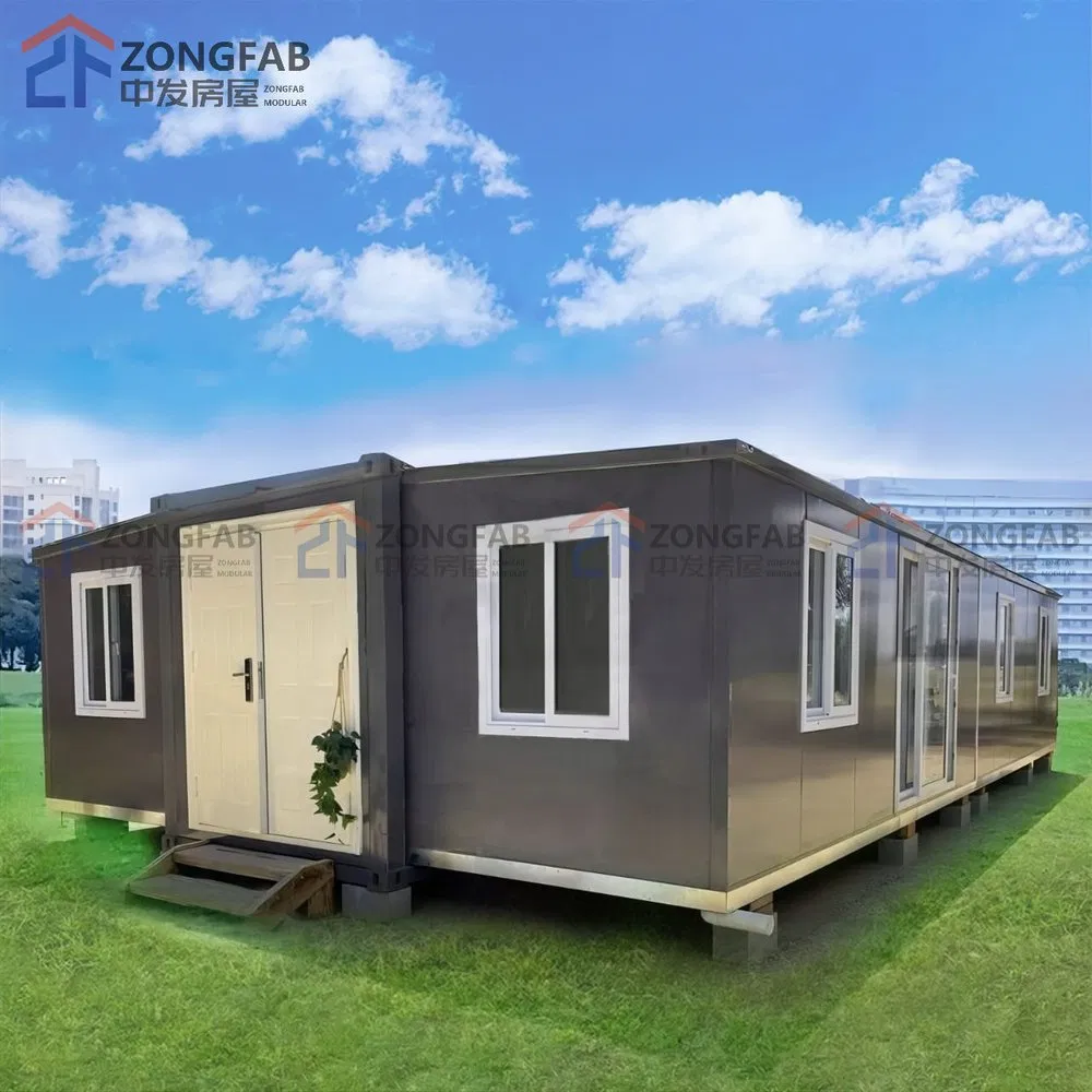 High Quality Fast Build Steel Frame 3 in 1 Modular Modular House Steel Container Prefab Prefabricated Villa Home