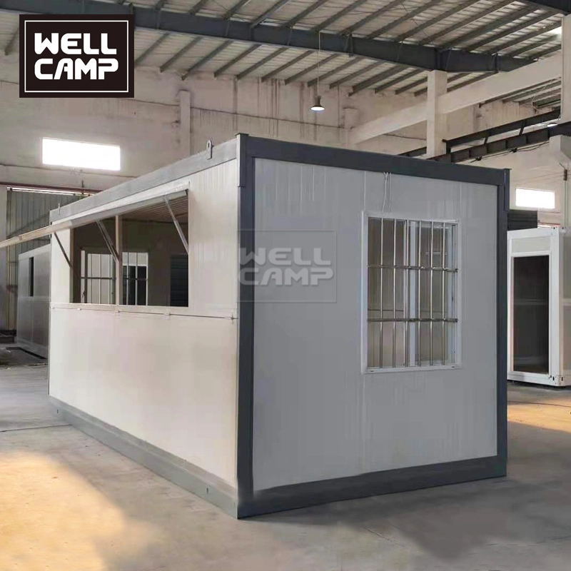 20FT Mobile Portable Outdoor City Folding Expandable Container Cabin Shops for Coffee Restaurant or Snack