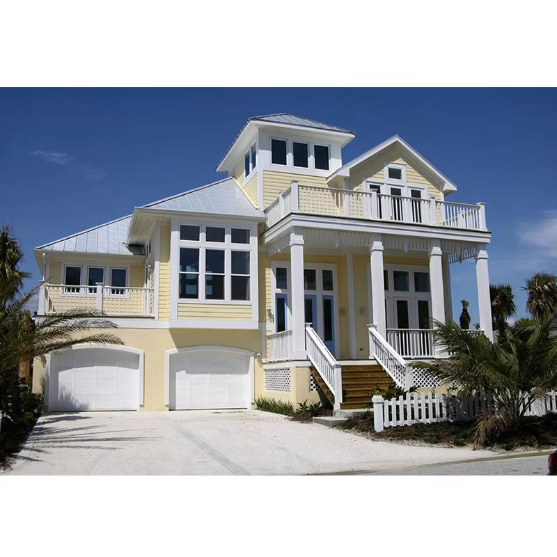 Ibeehive Durable Stylish Modern Luxury Prefabricated Steel Structure Villa