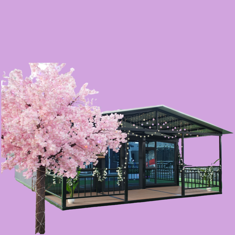 Modern Folding Expandable Container Home Kit for Luxury Living Prefab Steel Frame Design 20FT/40FT Modular Building Mobile Office House Scenic Spot Villa