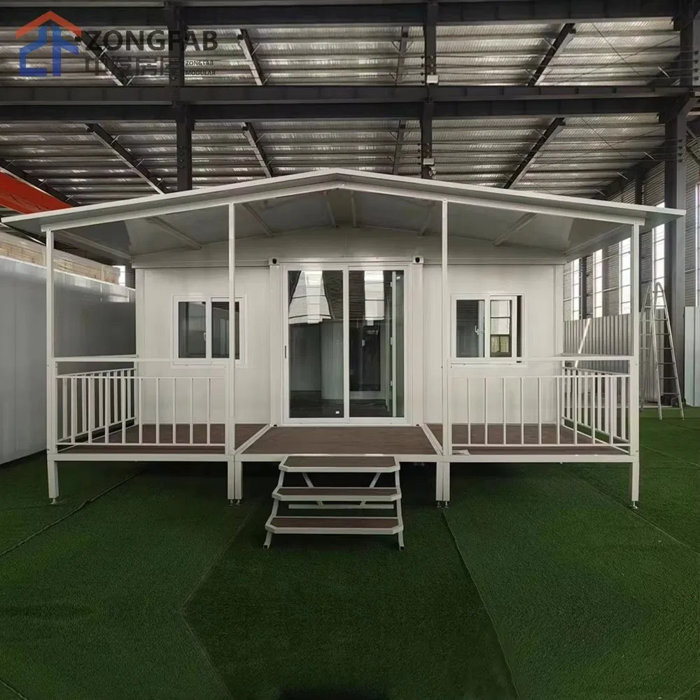 Steel Frame Mobile Prefab House Villa Portable Home Decorated Movable Modular Mobile Folding Container Trailer Homes House