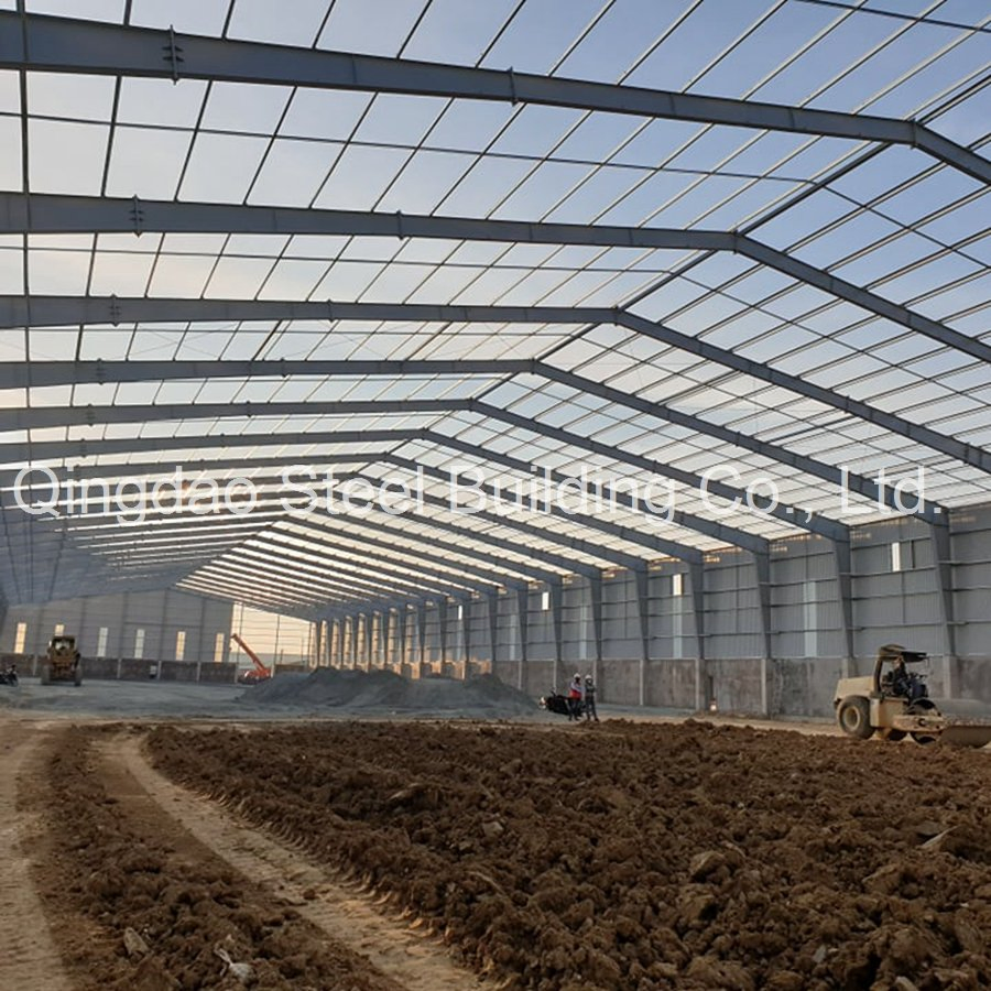 Pre-Engineered Light Steel Structure Frame Warehouse/Workshop/Factory/Plant/Car Park/Stadium/School/Hospital/Storage Prefab Steel Structure Building