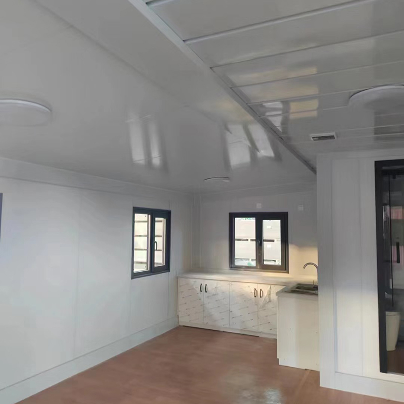 Galvanized Steel Frame Hot Insulation Foldable Prefab House Modular Homes