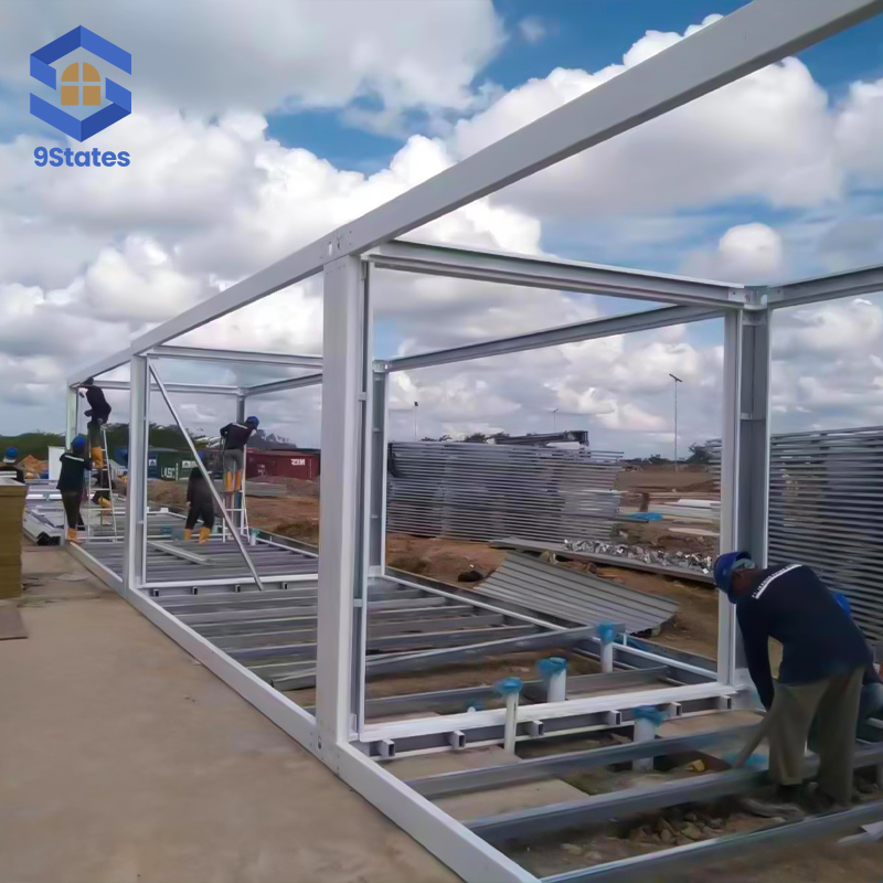 Low-Cost Prefabricated Construction Economic Modular Building for Small-Scale Projects