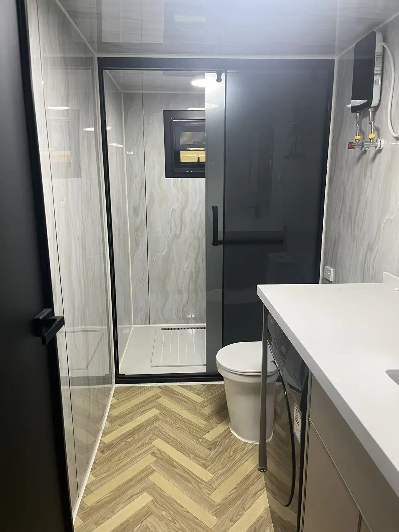 Easy Folding Prefab Modern Light Steel Container Expandable House