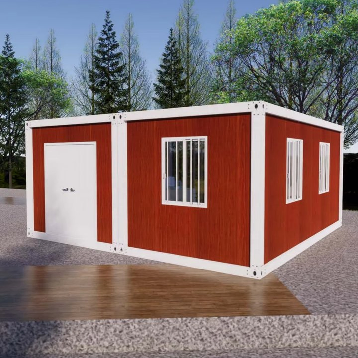 Zontop Portable Container Farms Light Steel Structure Hotel Building Storage Prefabricated Flat Pack Folding Prefab Modular Container Office Home House