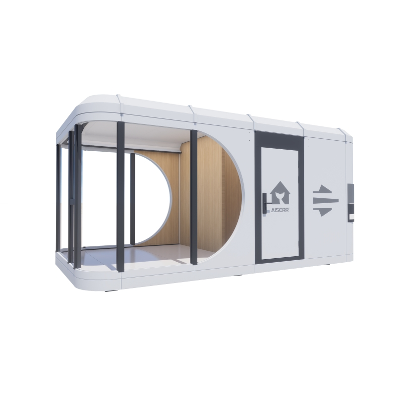 Secure Modular Mobile Home for Homestay Vacation with Galvanized Steel Frame and Polyurethane Insulation Layer