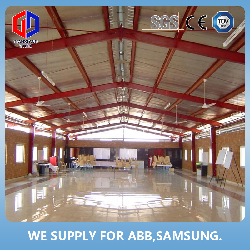 Q355 Custom Industrial Prefabricated Pre Engineered Metal Structural Steel Frame Structure Construction Prefab Warehouse Workshop Factory Storage Building