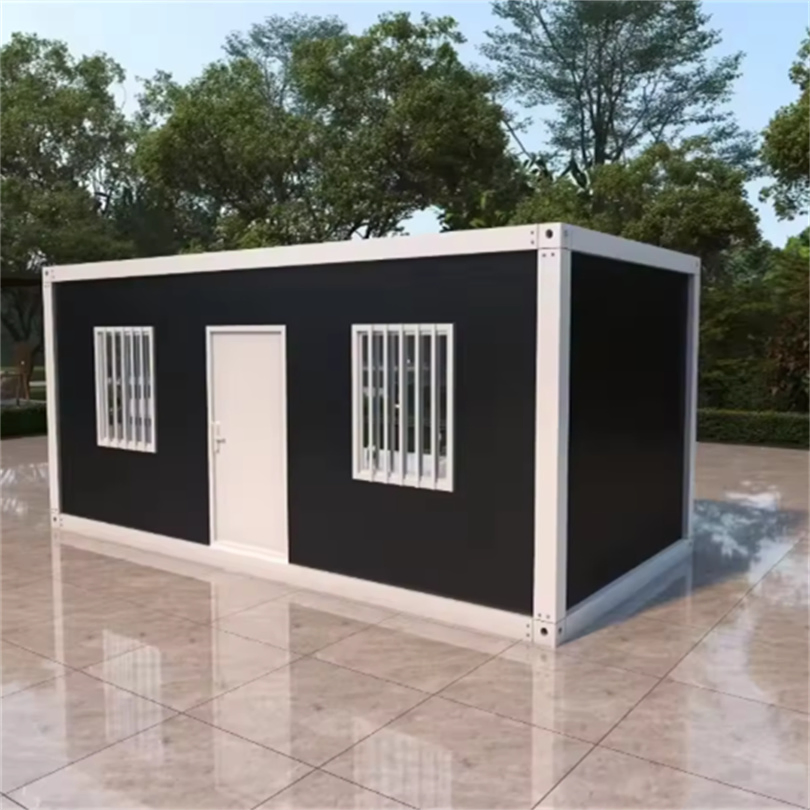 Factory Custom Prefab Sandwich Panel Container Homes Luxury Single Room Flat Pack House