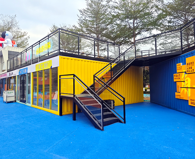 Prefab Easy Assemble Compound Design Mobile Economic Prefabricated Modular Welding Container Shop