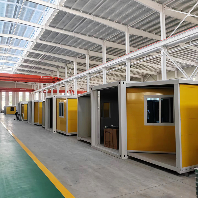 Galvanized Steel Frame Hot Insulation Foldable Prefab House Modular Homes