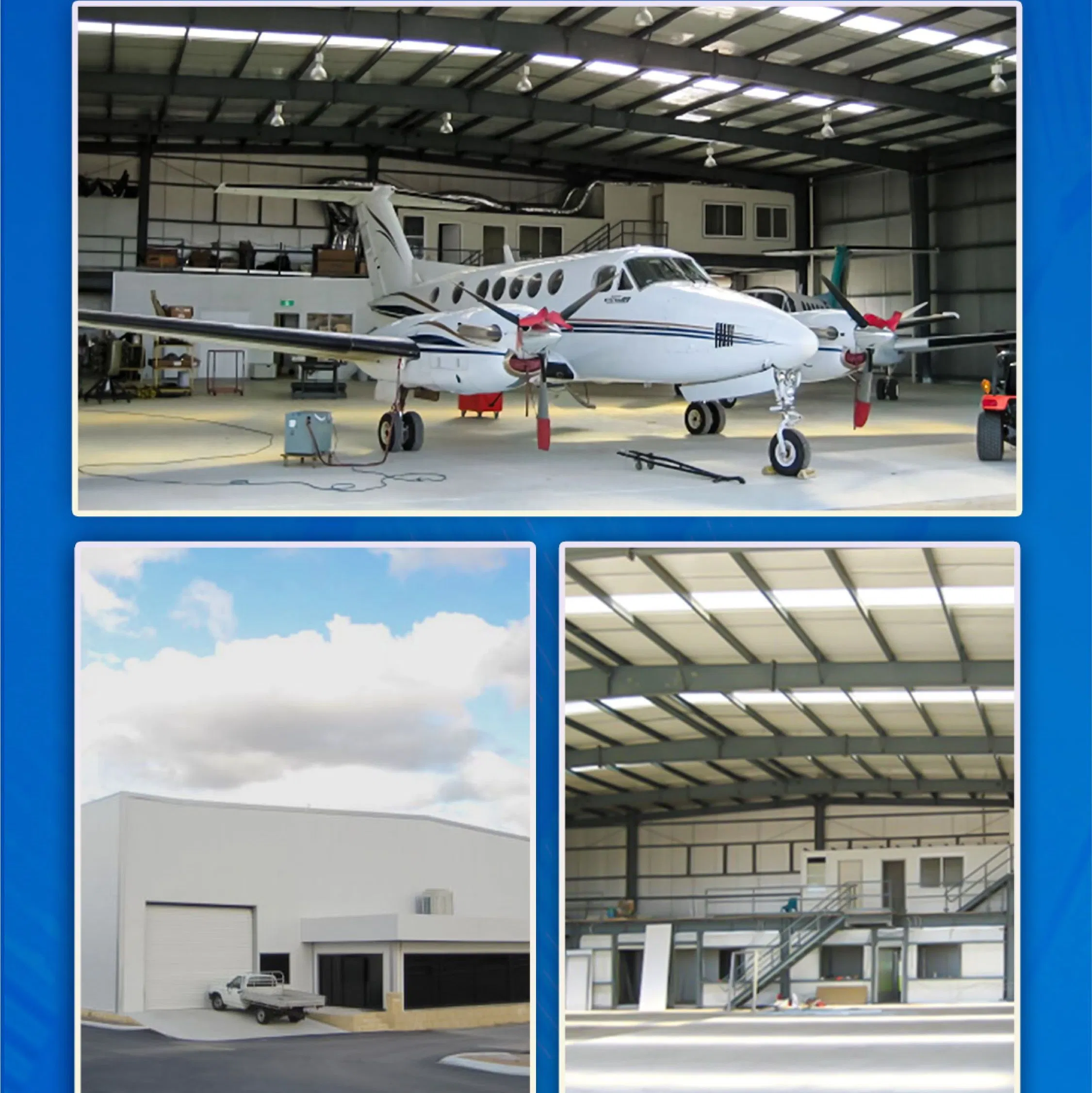 Steel Structure Prefab Building Exhibition Hall School College