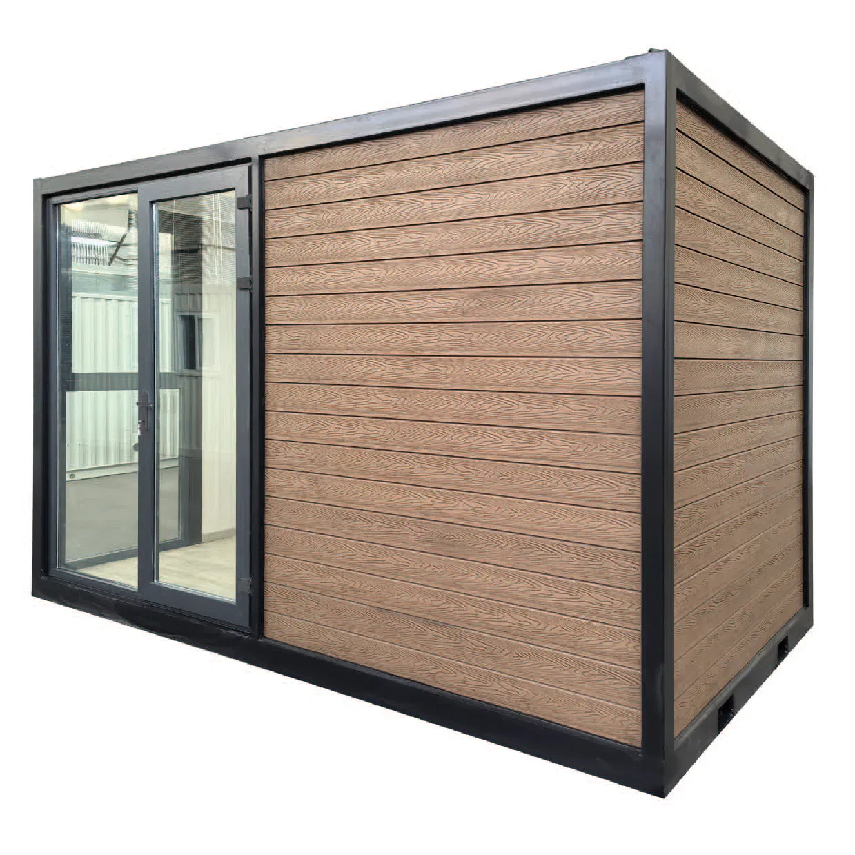 Durable Container Home Portable Office with Shower and Sofa Bed
