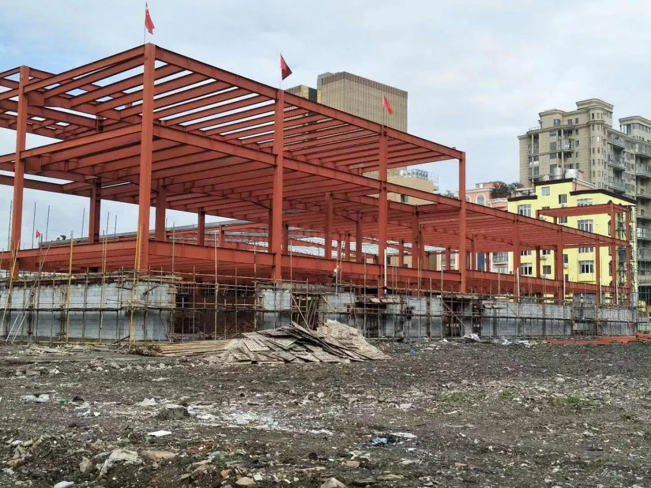 Cheap Ready Prefabricated Steel Structure Metal Structure Civil Storage Warehouse Modular Portable Prefab Villa Container Light House Prices