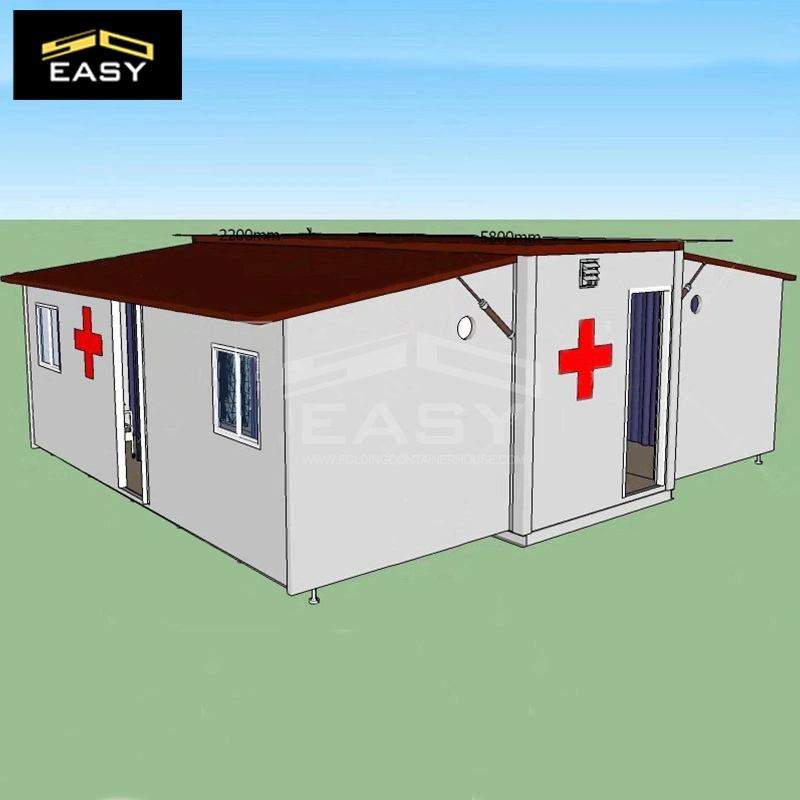 2020 Expandable Container Clinic in Prefabricated Houses 40FT Container Emergency Clinic Medical