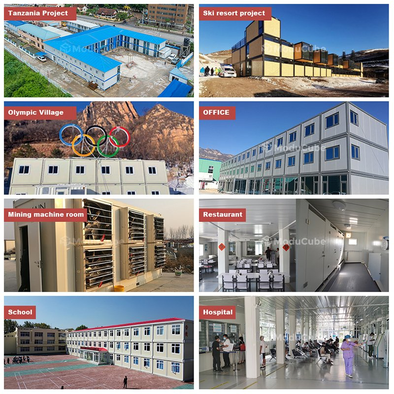 Prefabricated Folding Prefab Portable Mobile Economic Modular Flat Pack Container House Home