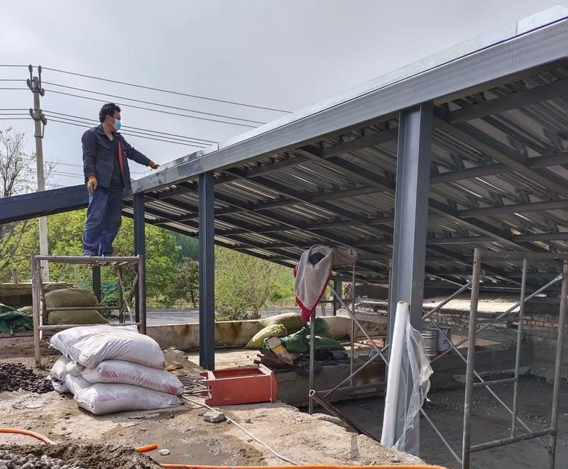 Metal Frame Prefabricated Multi-Layer Prefab Factory Steel Structure for Workshop/Warehouse Building Material Prefabricated House