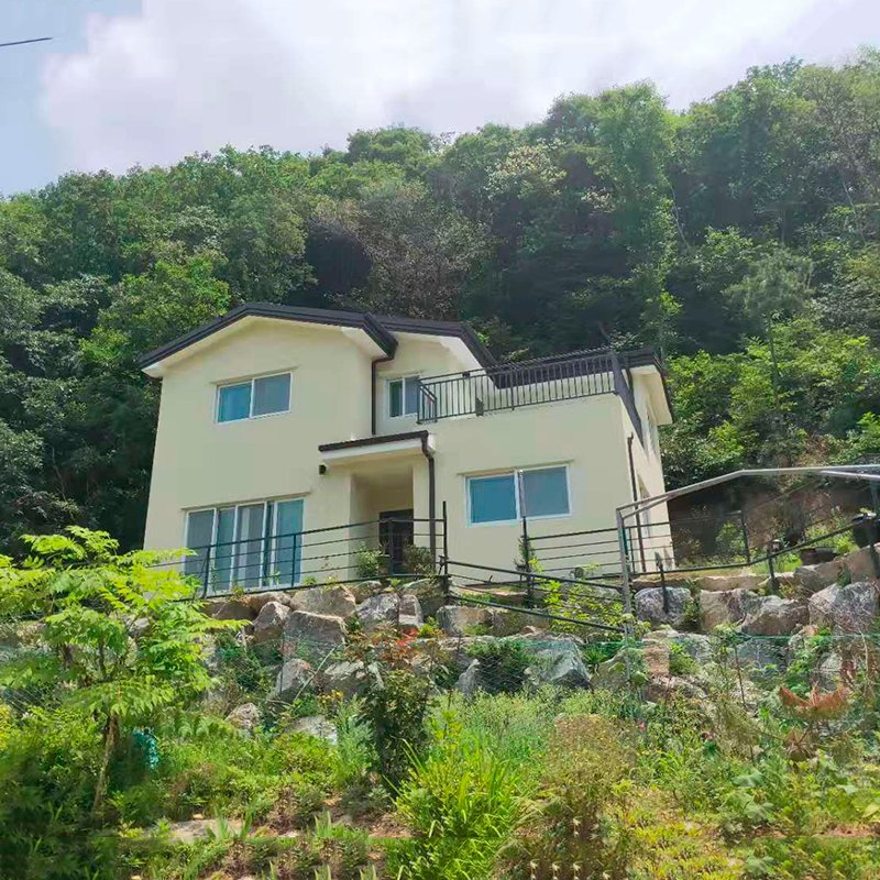 Fast Install Steel Structure Prefabricated Luxury Villa