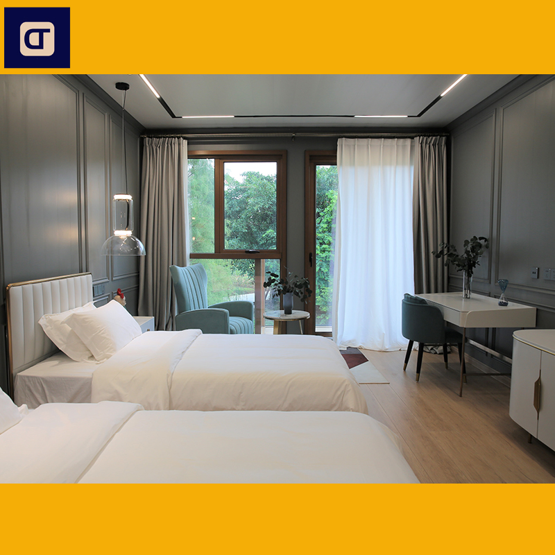 Multi-Story Luxury Modular Hotel Integrated Housing Mobile Building Prefabricated Building