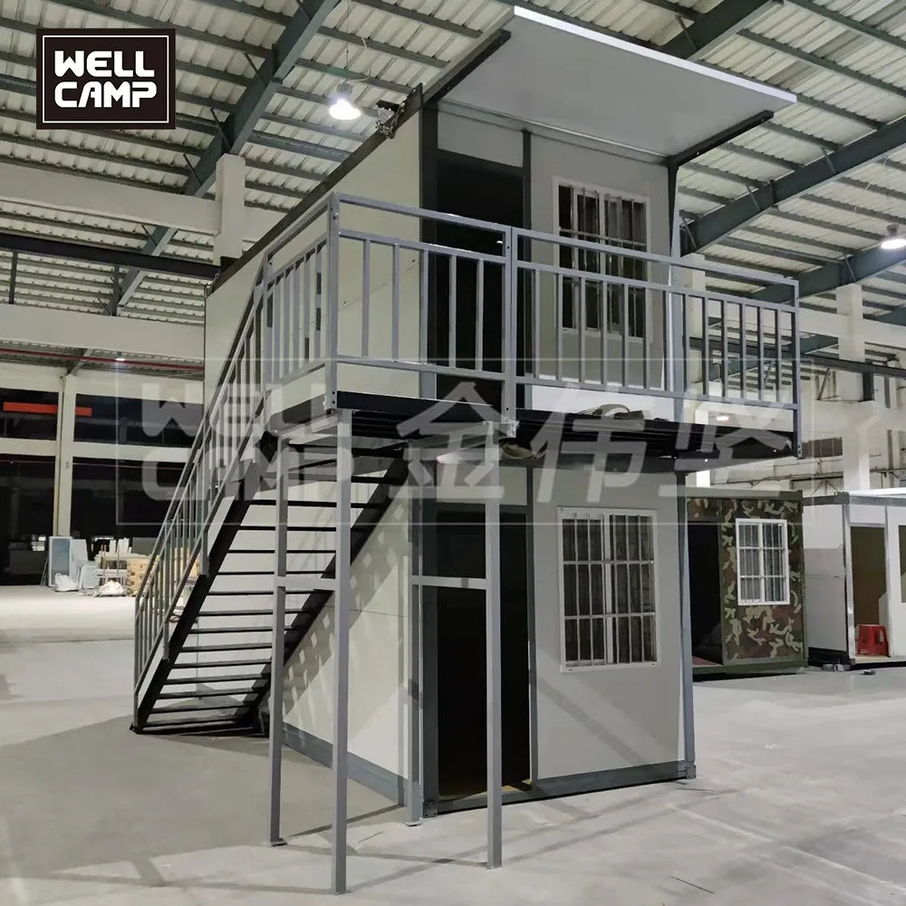 Container House Prefabricated Folding Camp Prefab Portable Mobile Economic Modular Flat Pack Container House Site Cabin Fast Install Home Supplier China Rcep