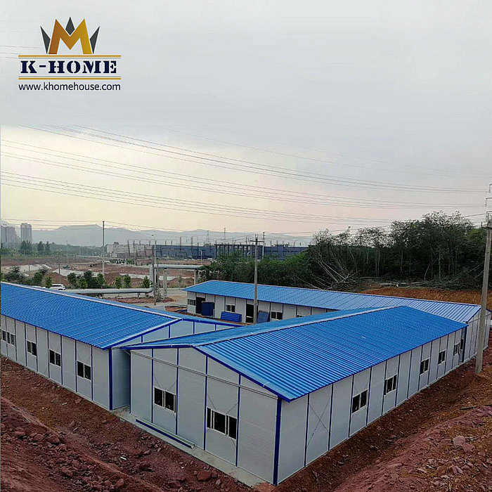 Temporary Prefabricated Sandwich Panel Worker Accommodation