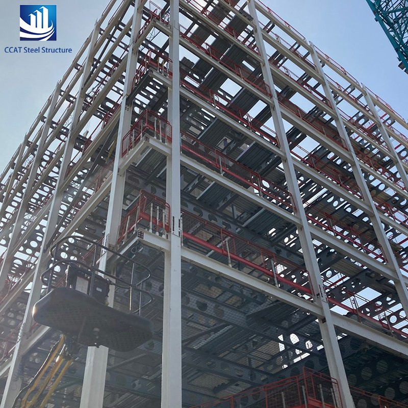 Factory-Ccat Metal-Space Frame-Steel Structure Building Prefab Warehouse Commercial Prefabricated Steel Structures Building