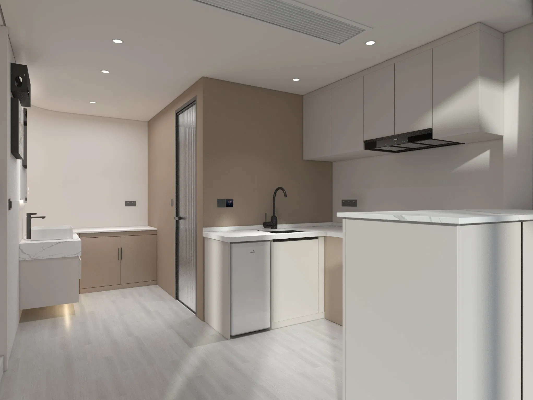 Closed S3 Modular Accommodation with No Open Balcony